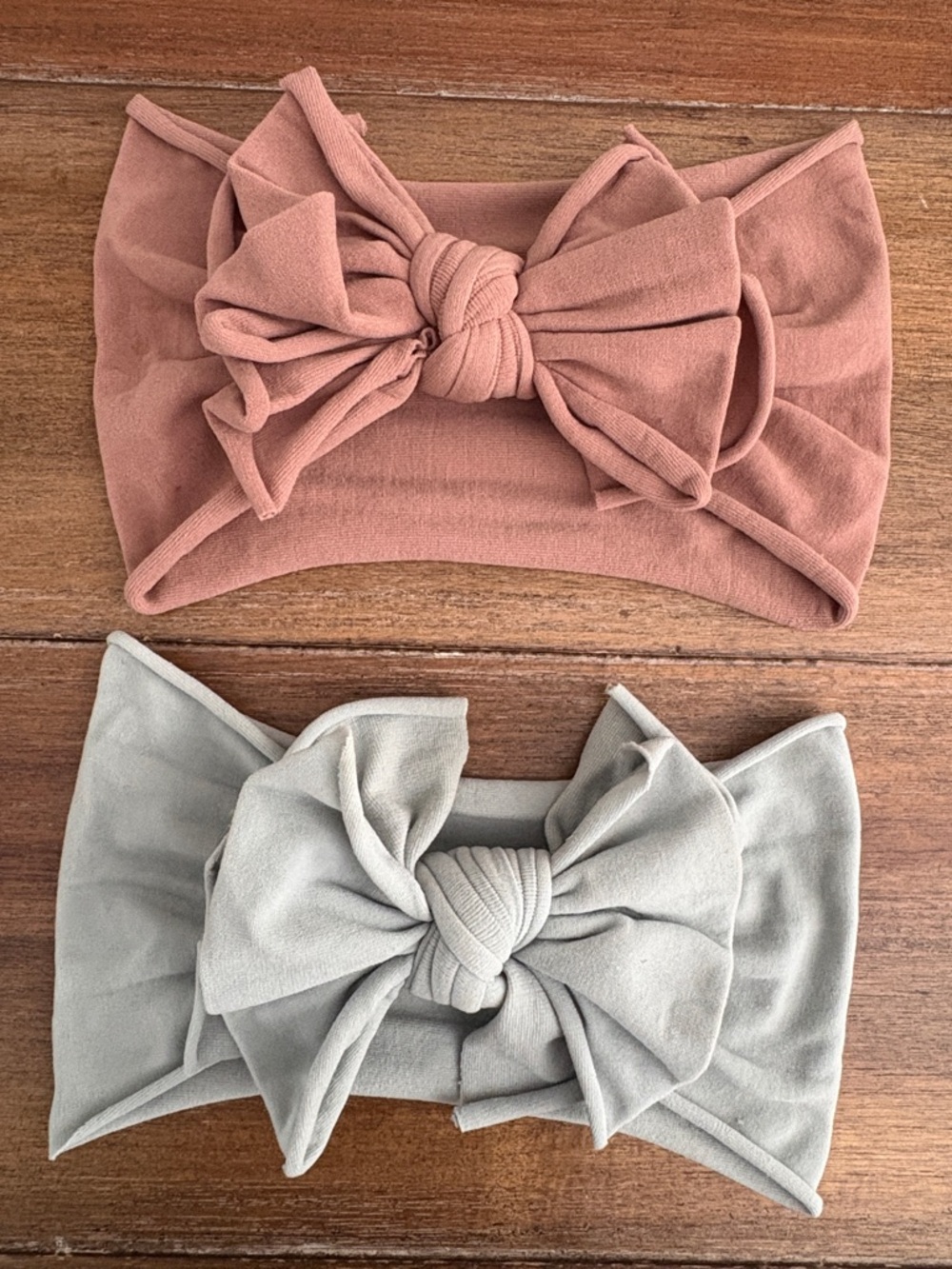 Baby Bling FAB-BOW-LOUS® Bow Set of 2, Mauve and Mint